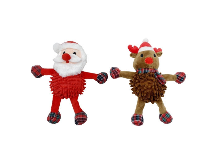 Squeaky Santa Claus/Christmas Reindeer