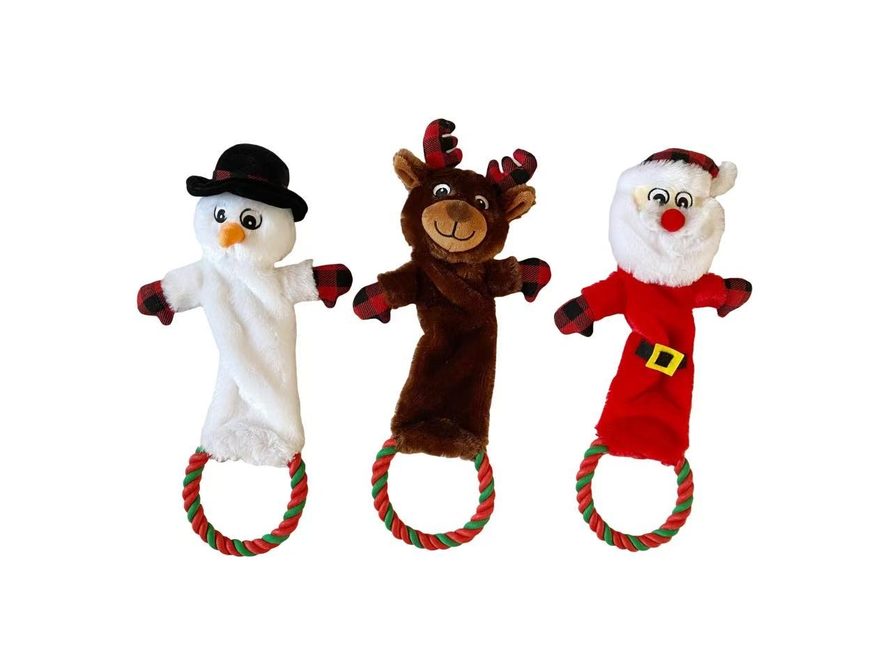 Squeaky Santa Claus-Dog Toy