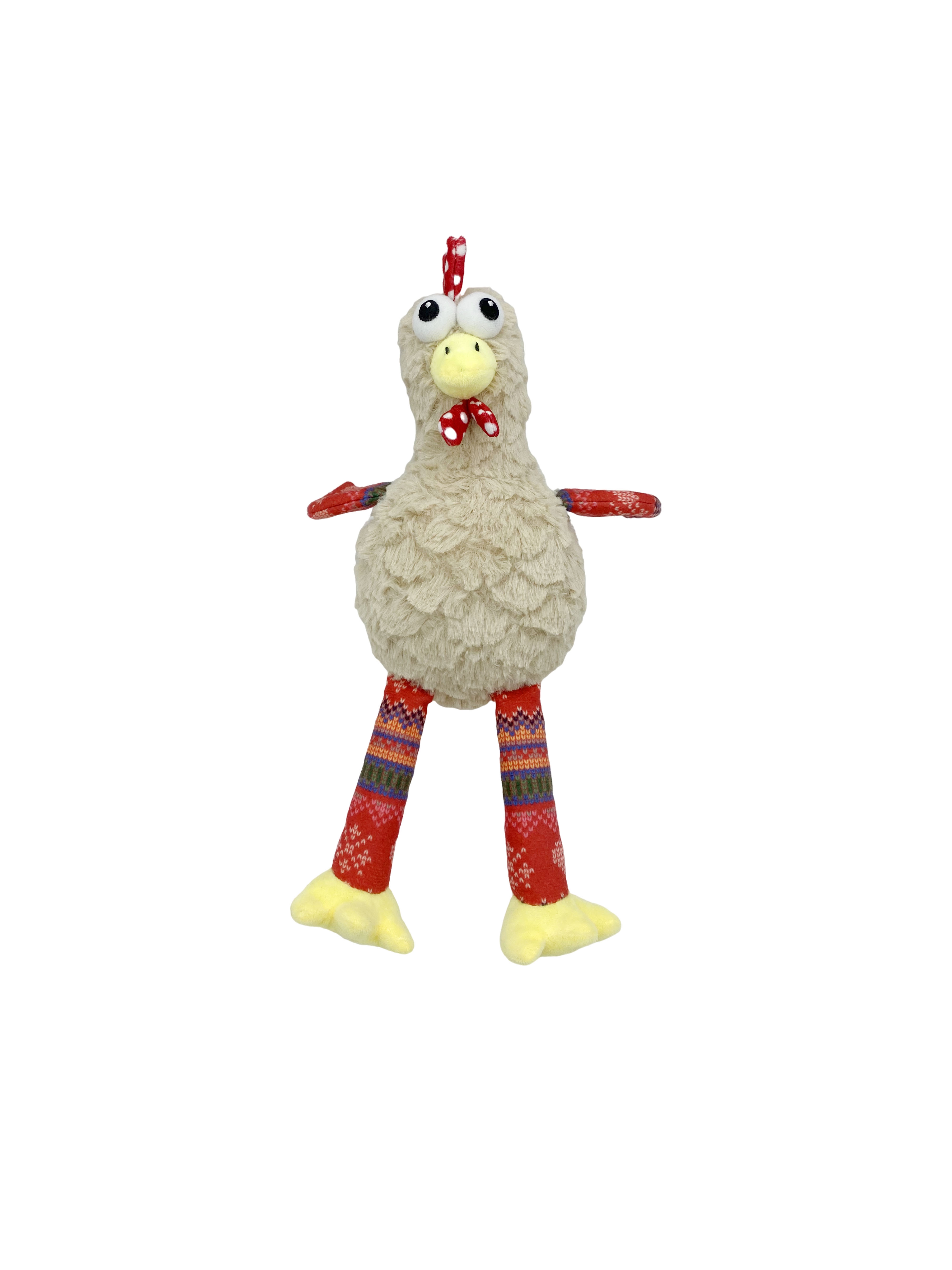 Squeaky Cock-Plush Dog Toy