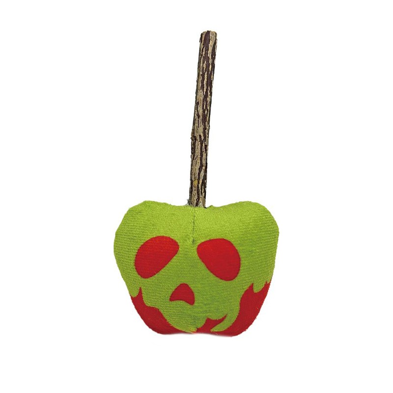Halloween Poison Apple Catnip Cat Toy with Silvervine Stick